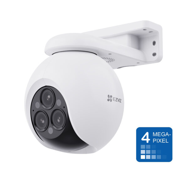 EZVIZ H80F Camara IP Wifi PT Lente Triple 4Megapixeles x 3 lentes