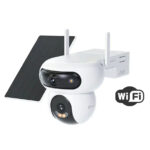 EZVIZ HB90 Dual Kit Cámara Wi-Fi 4 MP + 4 MP con Panel Solar de 8 W