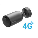 EZVIZ EB3 Camara IP 4G con Bateria 5200mAh y Panel Solar, 3 Megapixeles