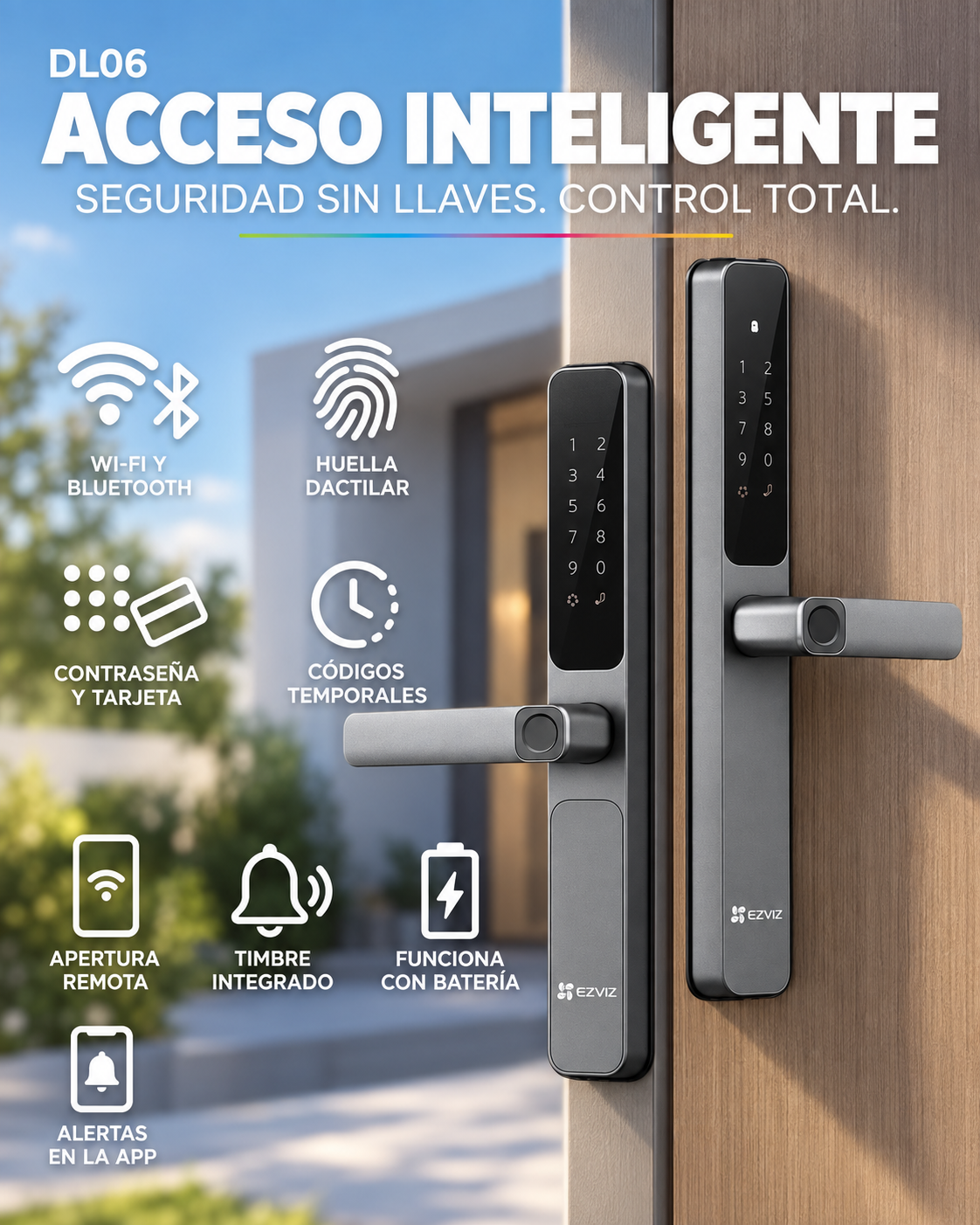 Cerradura inteligente EZVIZ DL06