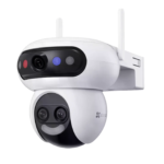 EZVIZ H90F  Camara IP PTZ 3K 15 Megapixeles  3 Lentes de 5 Megapixeles Wifi 6 Reconocimiento Facial