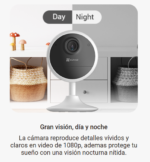 Cámara IP Wifi A Bateria 1600MAH 2 Megapixeles EZVIZ CB1 - Imagen 4