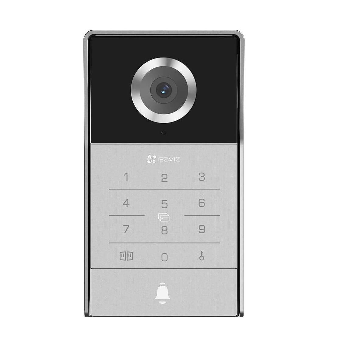 Panel exterior EZVIZ TP5 PoE con cámara 3K y teclado